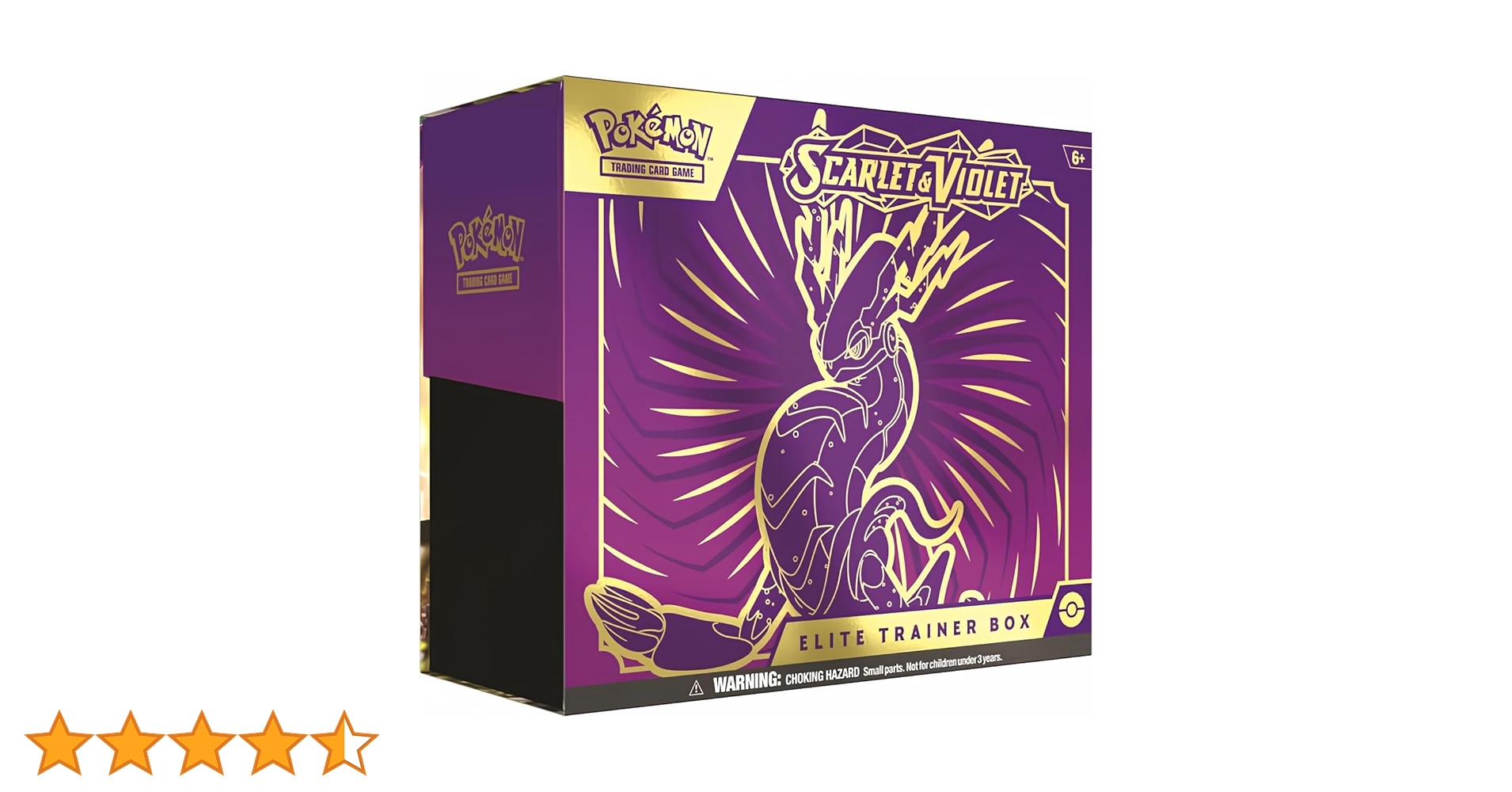 ポケモンセンター　エリートトレーナーボックス　ミライドン ミライドン スリーブ 65枚入り エリートトレーナーBOX同梱品